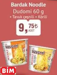 DUDOMİ BARDAK NOODLE DUDOMİ BARDAK NOODLE